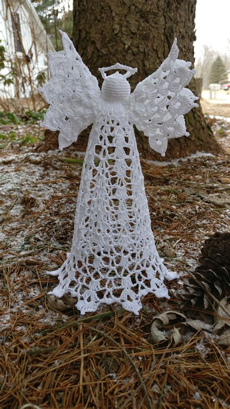 Elegant Angel Topper Crochet Angels Angel Christmas Tree Topper