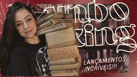 UNBOXING de lançamentos incríveis março 2023 Sonho de estante YouTube