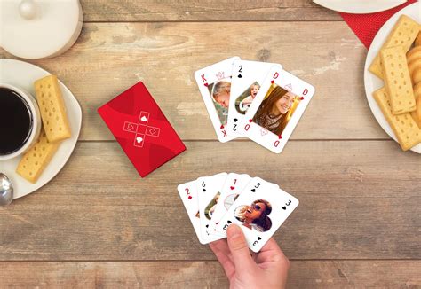 Jeu De Cartes Personnalis Avec Photos Speelkaarten Fotogeschenken