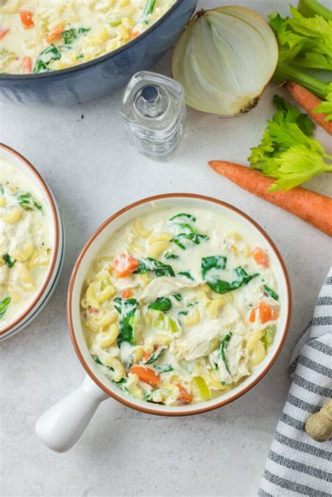 The Best Creamy Crack Chicken Noodle Soup Recipe Back To My Southern Roots