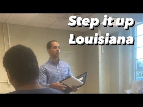 Sictalk With Step Up Louisiana And State Rep Matt Willard Organizing A