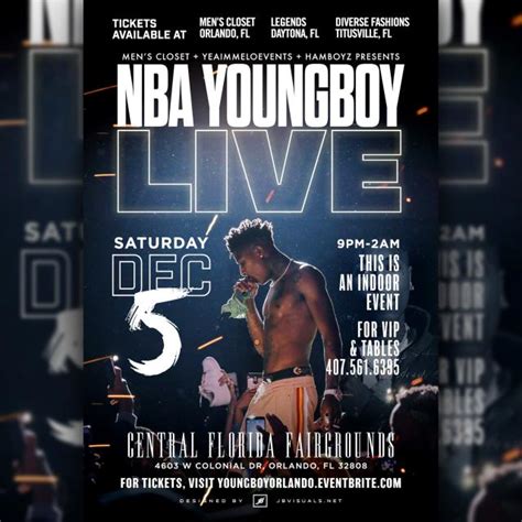 NBA YoungBoy Concert Scheduled for Saturday, December 5, 2020 in ...