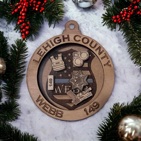 Lehigh County Sheriffs Office Christmas Ornament — Knott Your Average