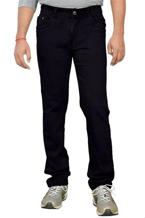 Regular Fit Plain Men Denim Black Skinny Jeans At Rs Piece In