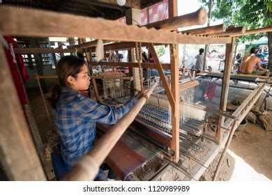 575 Silk Weaving Cambodia Images Stock Photos Vectors Shutterstock