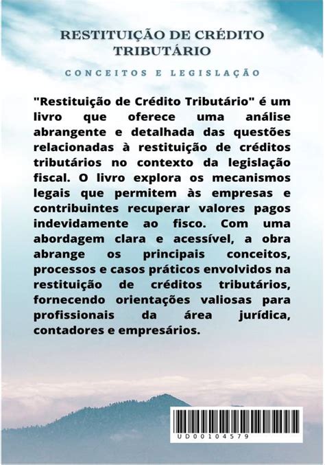 Restituição De Crédito Tributário ⋆ Loja Uiclap