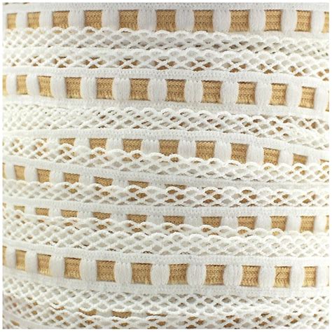 Elastique lingerie festonné 15 mm beige Ma Petite Mercerie