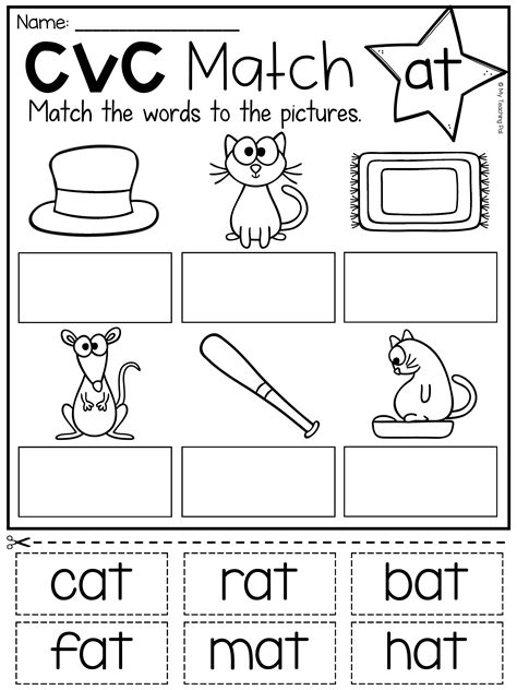 Short A Cvc Worksheet Pack With A Bonus Literacy Center Artofit