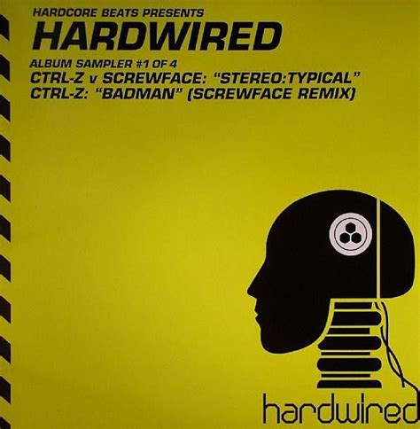 Ctrl Z V Screwface Hardwired Album Sampler 1 Of 4 2006 Vinyl