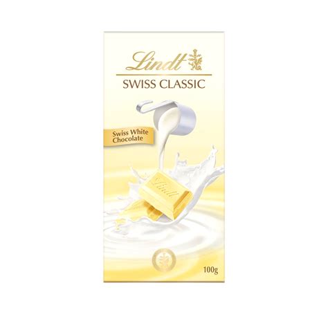 Lindt Swiss Classic White Chocolate 100g – Shopifull