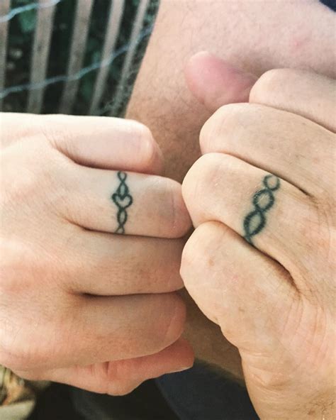 55+ Wedding Ring Tattoo Designs & Meanings - True Commitment (2018)