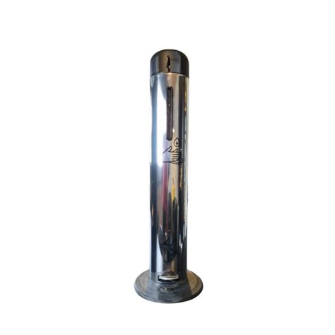 Totem Lcool Gel Em Inox Pedal Para Loca O