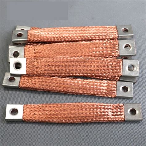 Highly Conductor Mm Bare Copper Braid Flexible Joint Copper Braided