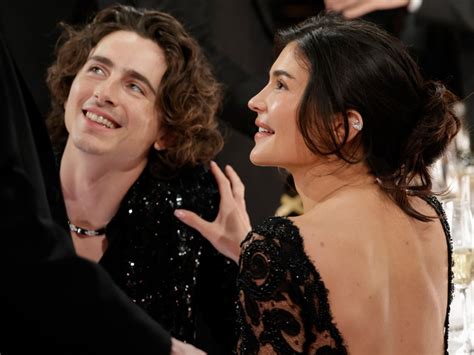 Timothée Chalamet Brings Kylie Jenner As Golden Globes Date See The