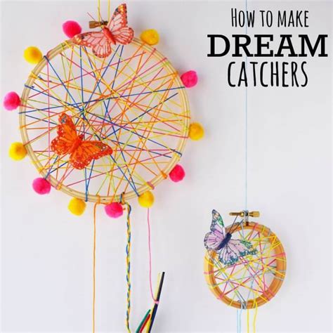 How To Make A Dreamcatcher Diy Dream Catcher For Kids