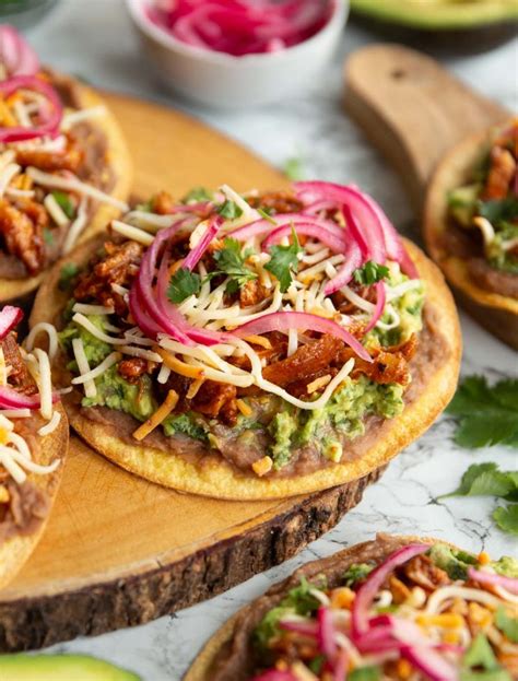 The Best Chicken Tostadas You Ll Ever Make Don T Go Bacon My Heart