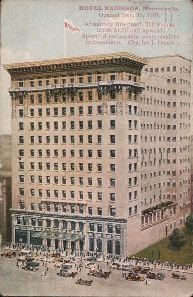 Hotel Radisson Minneapolis, MN Postcard