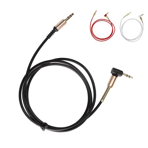 35mm Metal Jack Male To Male Headphone Car Aux Audio Cable Shopee