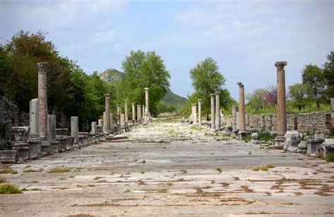 The Harbor Street of Ephesus Turkey - Destinations