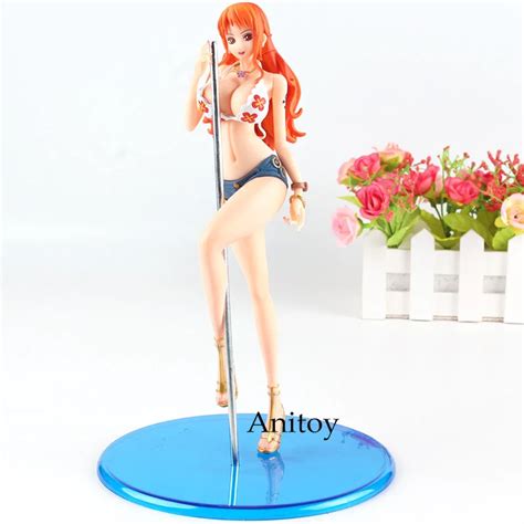 Anime One Piece Figurine One Piece Nami Figure Nami In Bikini Figurine Figure Toy Doll 23cm In