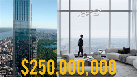 Touring A 250M Penthouse In NYC Most Expensive Condo In The World