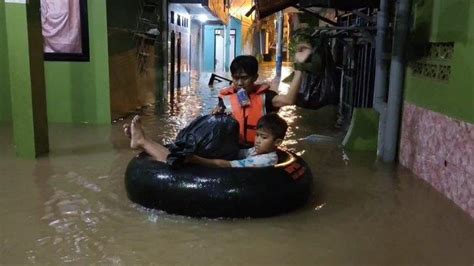 Hingga Sabtu Petang Masih Ada Rt Di Jakarta Yang Terendam Banjir