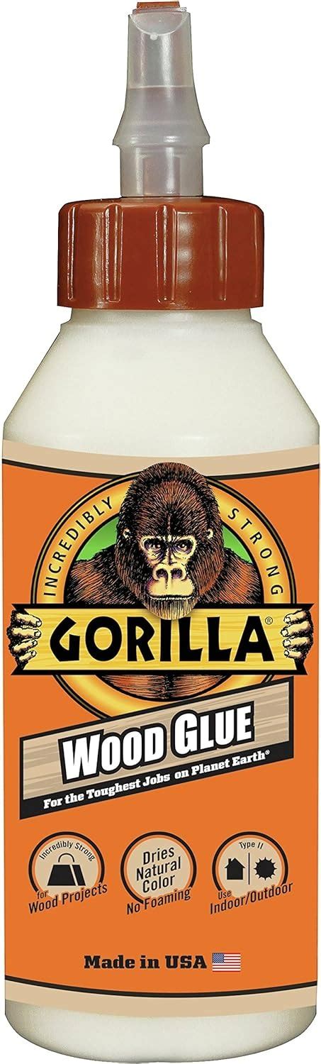 8-Oz Gorilla Wood Glue (Natural Wood Color)