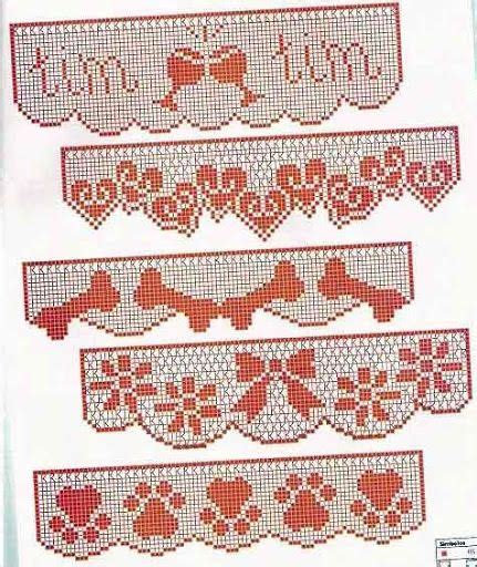 Filet Yeditepe Crochet Edging Crochet Chart Crochet Diagram