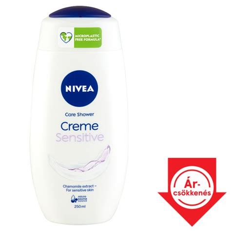 Nivea Creme Sensitive Cream Shower Gel 250 Ml Tesco Online Tesco