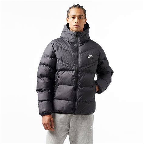 Nike Storm Fit Windrunner Hooded Erkek Siyah Mont Erkek Ceket Mont