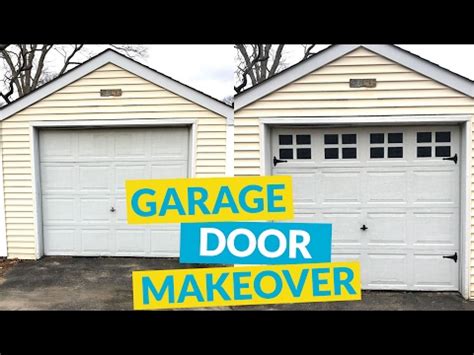 DIY Garage Door Makeover | Easy DIY Projects