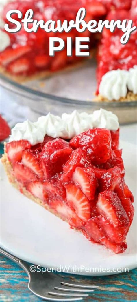 Simple Way To Strawberry Pie Recipes Using Frozen Strawberries