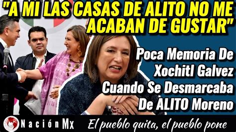 Amlo Morena Se Le Olvido A Xochitl Galvez Que No Se Iba A Aliar Con