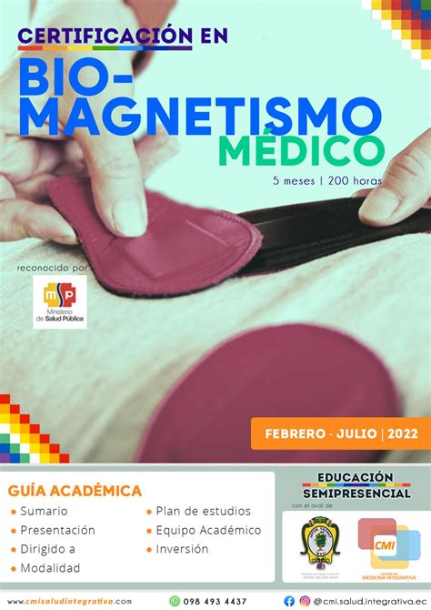 Certificaci N En Biomagnetismo M Dico Cmi Brochure By Cmi