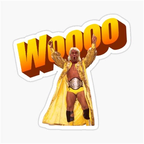 Ric Flair Sticker For Sale By Sidechick1 Redbubble