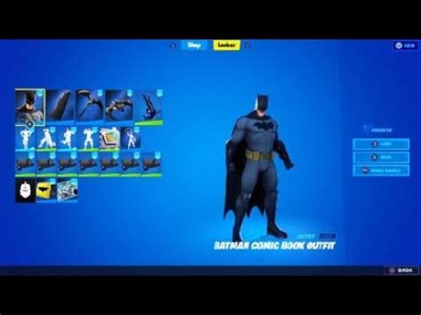 Fortnite Batman Caped Crusader Pack Review Gameplay Youtube