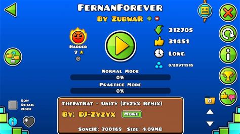 Fernanforever By Zubwar Geometry Dash Youtube