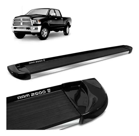 Estribo Dodge Ram 2012 A 2023 Preto Ebony Personalizado