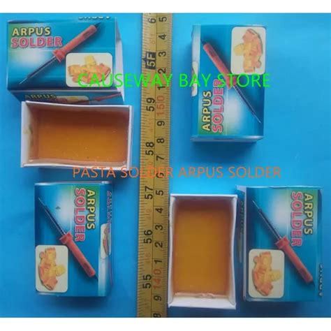 Arpus Solder Gondorukem Siongkak Pasta Solder Padat Lazada Indonesia