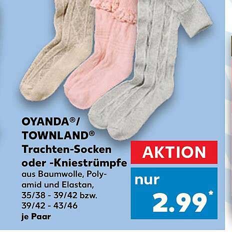 Oyanda Oder Townland Trachten Socken Oder Kniestr Mpfe Angebot Bei