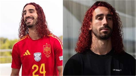 Cucurella Cumple Su Palabra Y Se Ti E El Pelo De Rojo