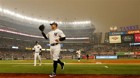 New York Yankees Host White Sox In Smoke Shrouded Game Following