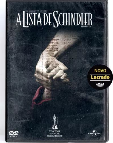 Dvd A Lista De Schindler Spielberg Novo Original Lacrado Mercadolivre