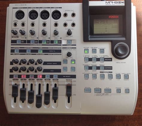 Fostex Mr 8hd Digital 8 Track Multitrack Recorder With 40 Gb 4x Xlr Usb And Effects Catawiki