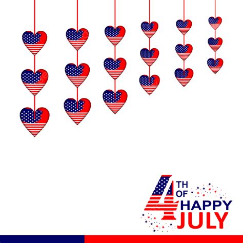 Happy 4th Of July Clipart Transparent Background Happy 4th July