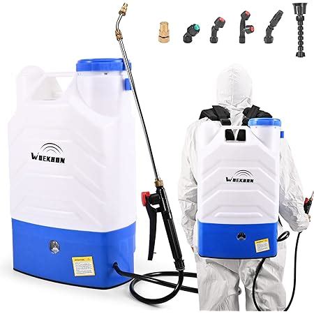 Amazon Woekbon Gallon Battery Powered Backpack Sprayer Electric