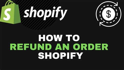 How To Refund An Order In Shopify 2022 YouTube