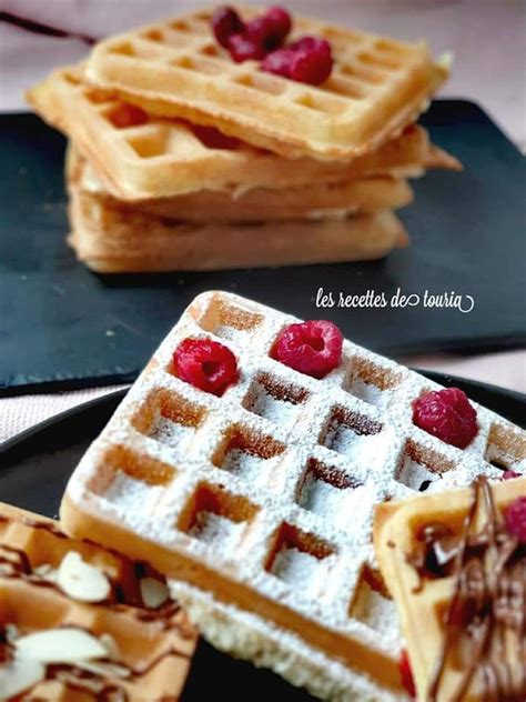 Gaufres De Foire Croustillantes Vid O Les Recettes De Touria