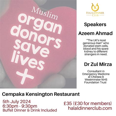 Muslim Organ Donors Save Lives Muslim Event