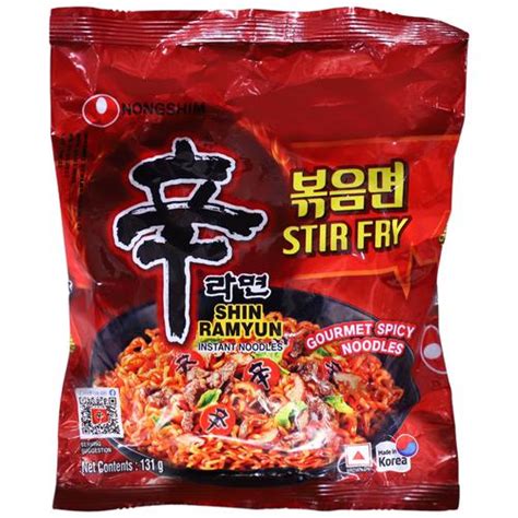 Buy NONGSHIM Shin Ramyun Stir Fry Noodles Gourmet Spicy Online At